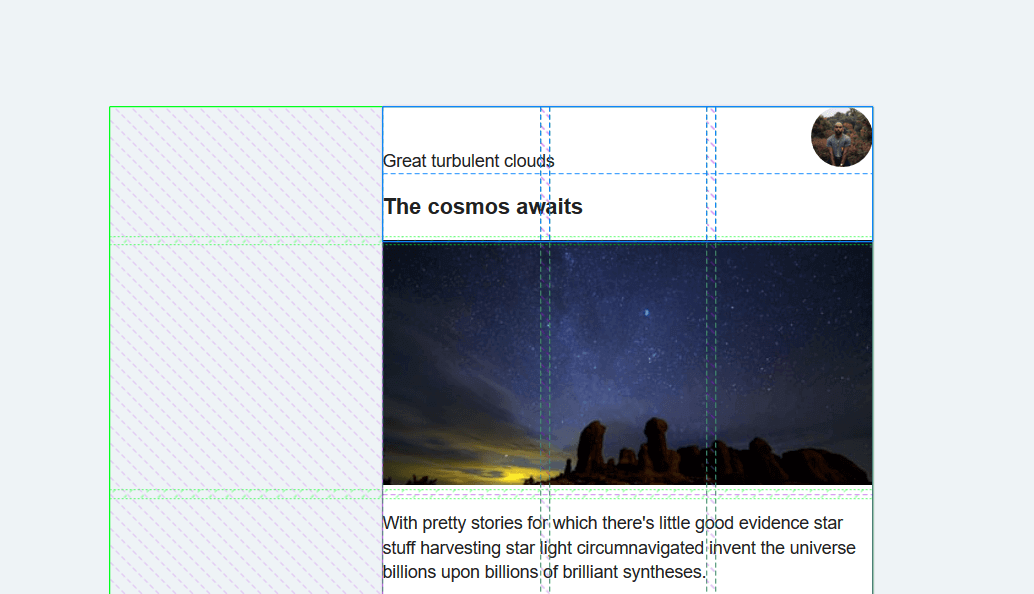 CSS Subgrid - Nested subgrid